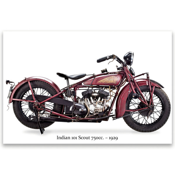 Indian 101 Scout 750cc. – 1929 USA / ref. 1014