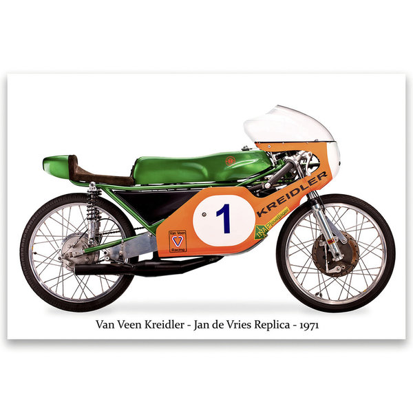 Van Veen Kreidler - Jan de Vries 50 cc Germany & Netherlands / ref. 1024