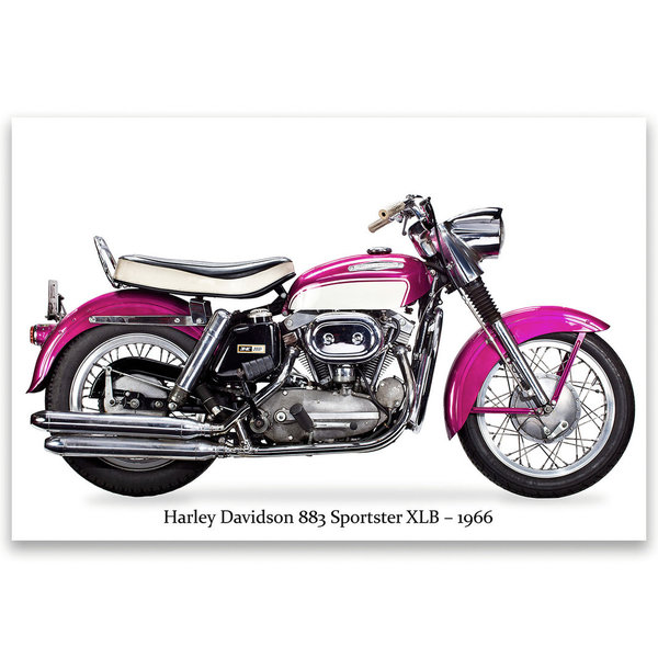 Harley Davidson 883 Sportster XLB – 1966 USA / ref. 1042