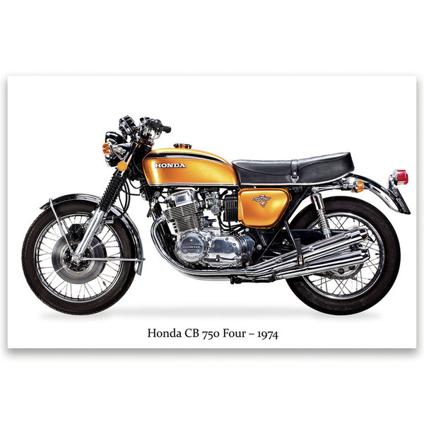 Honda CB 750 four – 1974 - Left side Japan / ref. 1051