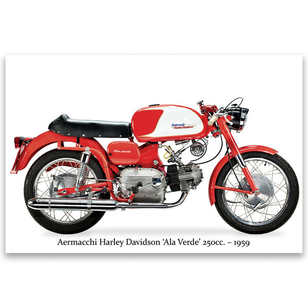 Aermacchi - Harley Davidson ‘Ala Verde’ 250cc. – 1959 Italy / ref. 1057