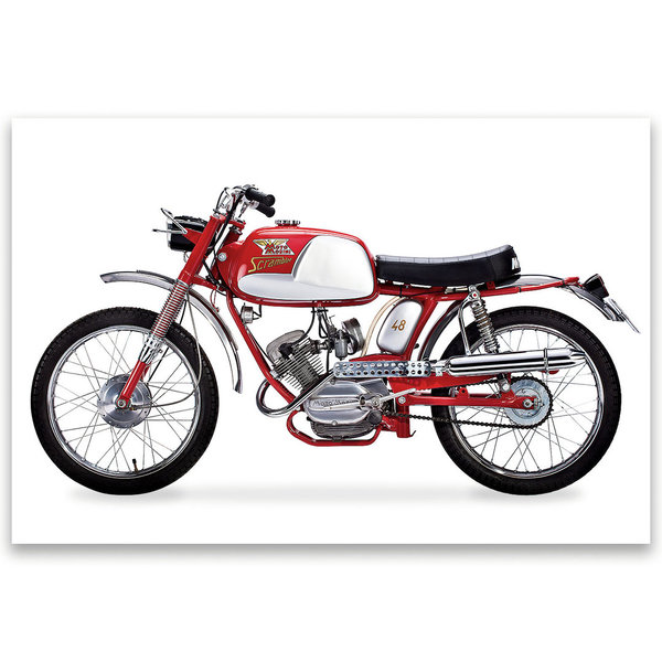 Moto Morini Scrambler 48 - 1965 Italy / ref.1066