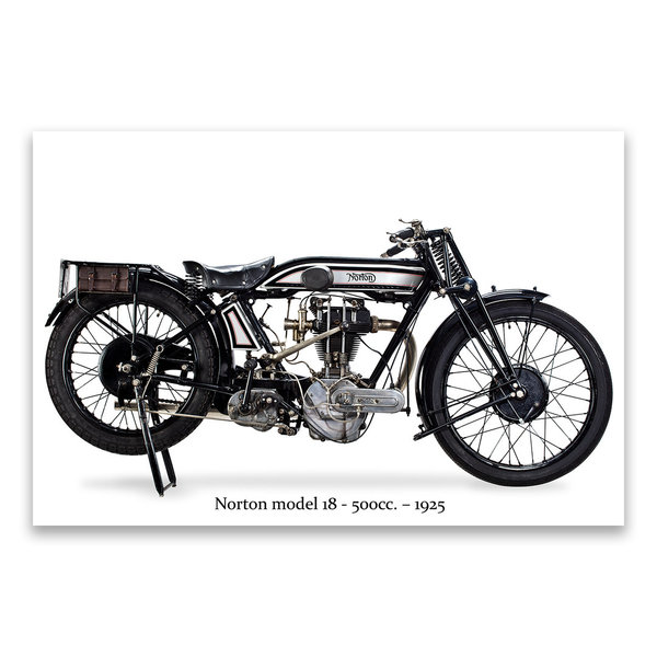 Norton model 18 - 490 / 500cc. OHV – 1925 England / ref.1086
