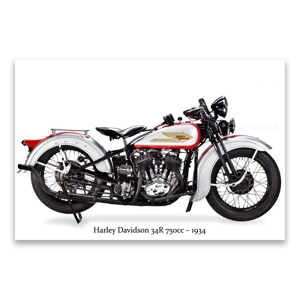 Harley Davidson 34R 750cc – 1934 - USA / ref. 1180