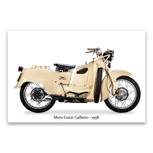 Moto Guzzi Galletto - 1958 – Italy / ref. 1208