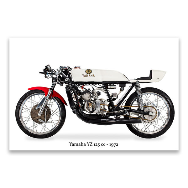 Yamaha YZ 125 cc Productie Racer Naked - 1972 – Japan / ref. 1218