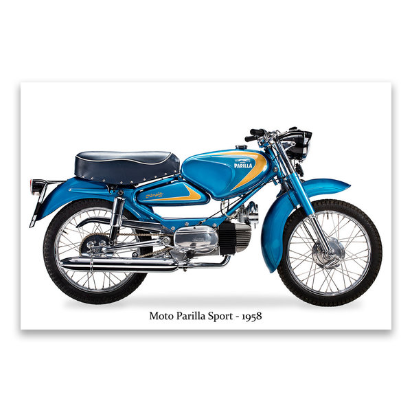 Moto Parilla Sport Olympina 125 - 1958 – Italy / ref. 1219