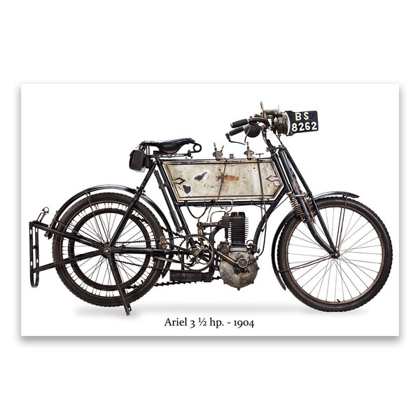 Ariël 3 ½ hp. - 1904 England GB. / ref. 1241