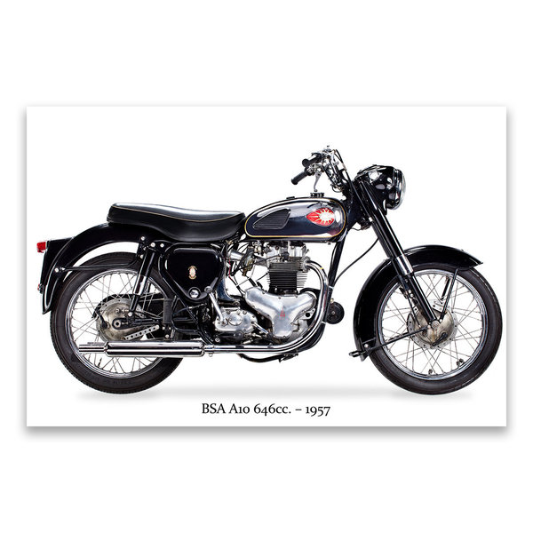 BSA A10 Golden Flash 646 / 650cc. OHV – 1957 England GB. / ref. 1272