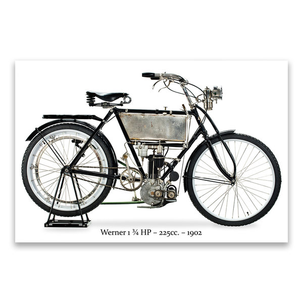 Werner 1 ¾ HP – 225cc. – 1902 France / ref. 1329